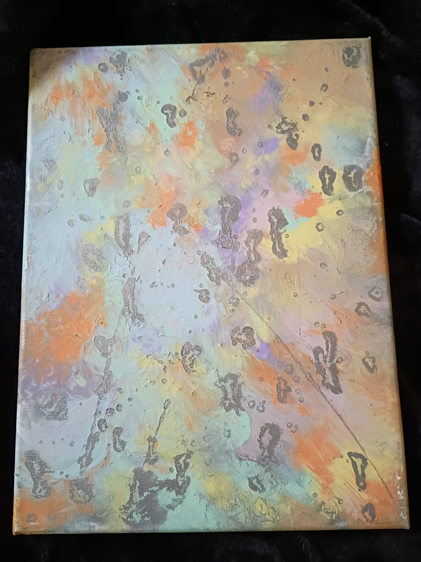 Artwork: I Can't Stand the Rain Painting