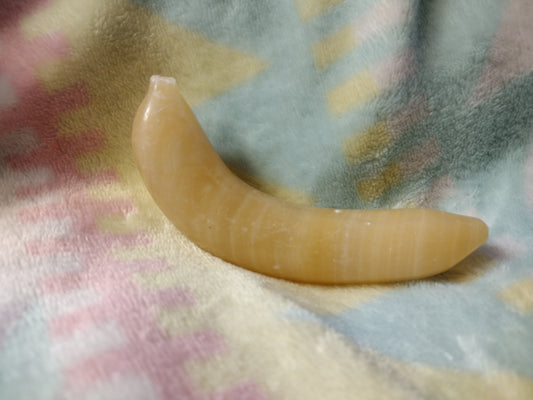 Crystals: Orange Calcite Banana