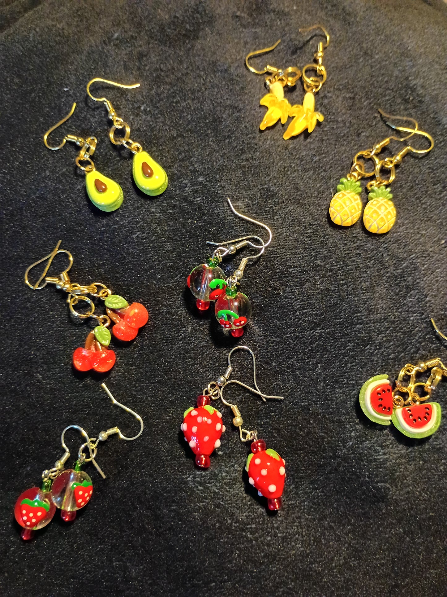 Jewelry: Fruit Salad Earrings