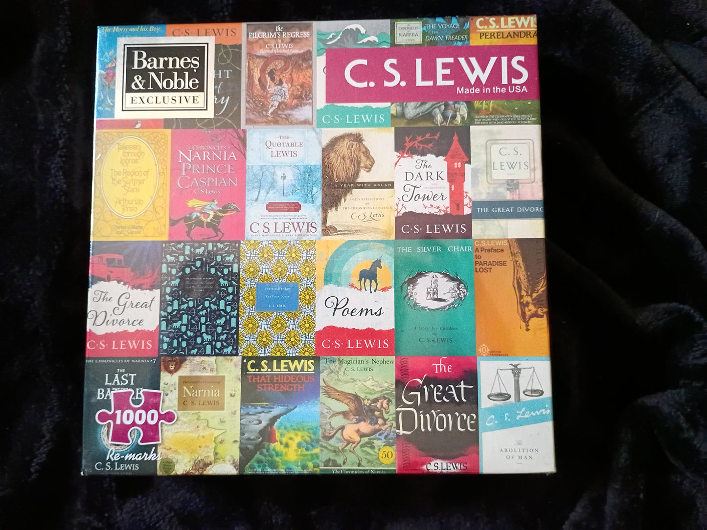Curiosities: C.S. Lewis Book Puzzle