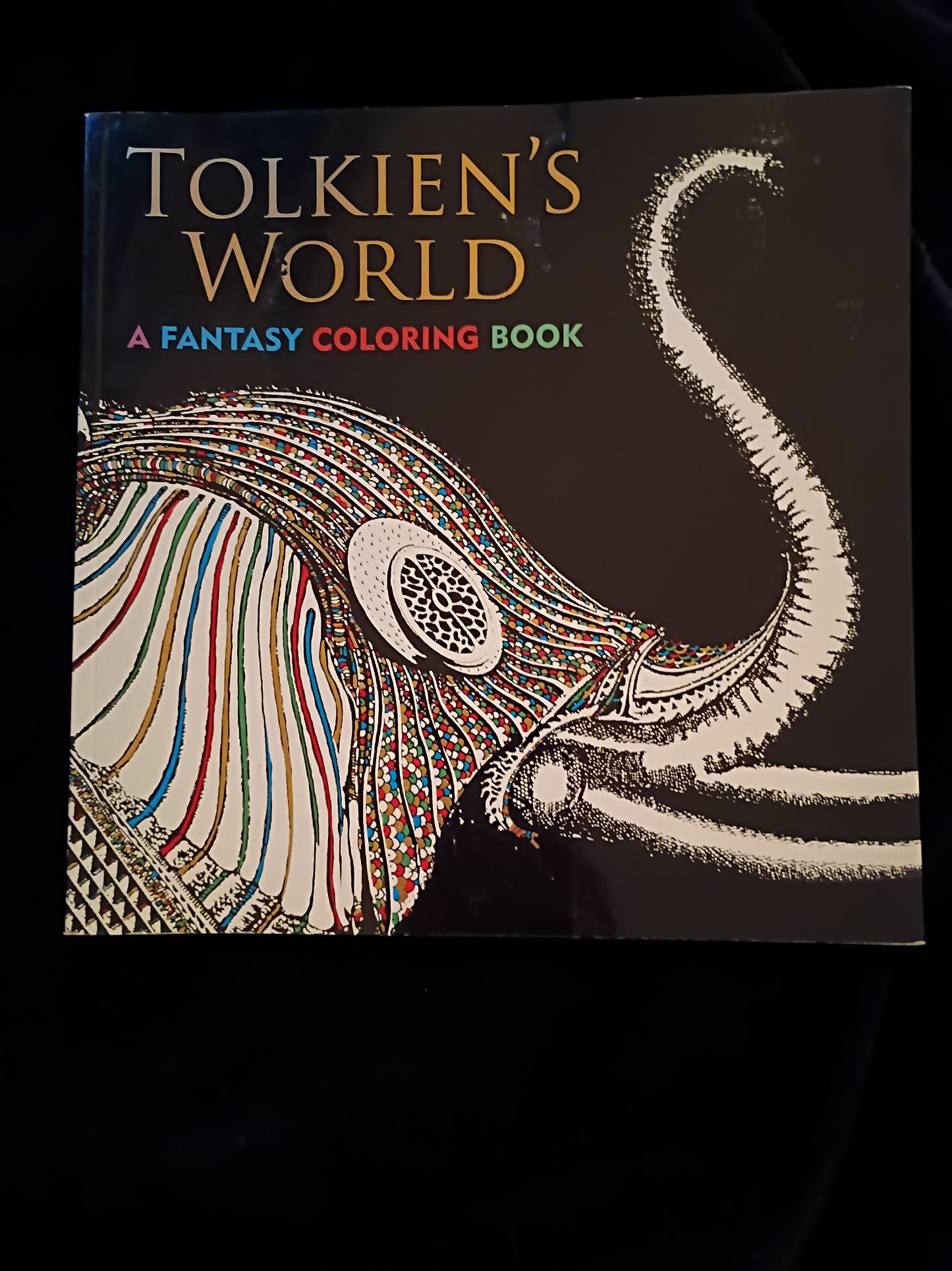Library: Tolkien's World Coloring Book