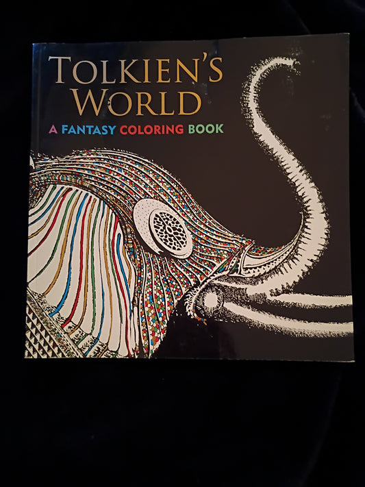 Library: Tolkien's World Coloring Book