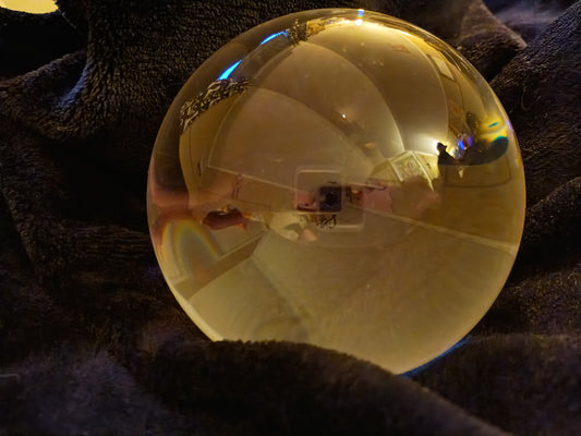Crystals: Large Quartz Crystal Ball
