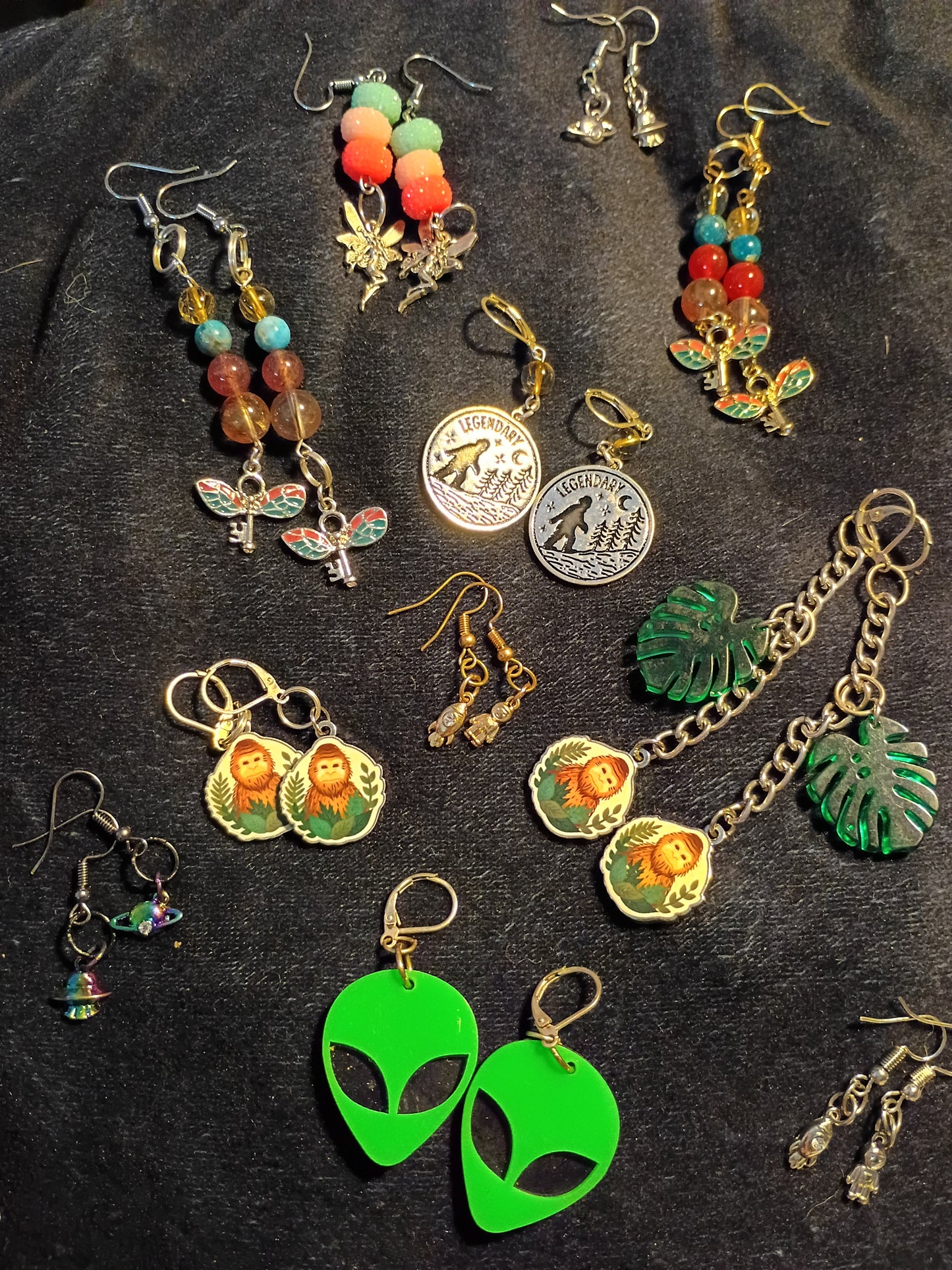 Jewelry: Cryptid Earrings