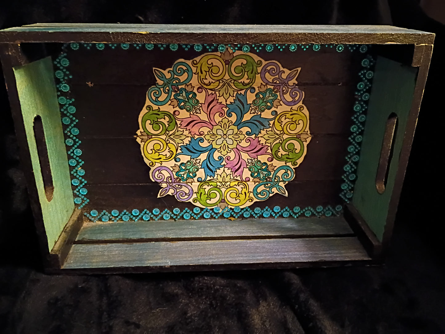 Artwork: Mandala Tray / Shelf