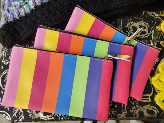 Merch: Neon Zippy Bags
