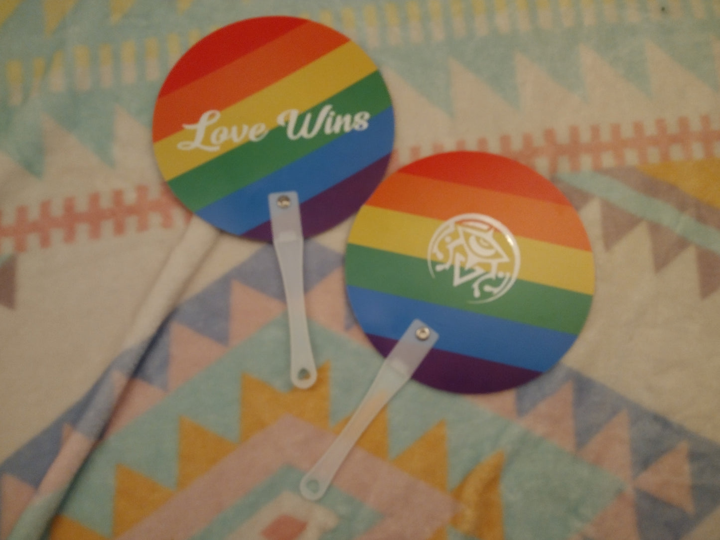 Merch: Love Wins Hand Fans